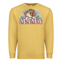 Antique Gold Easter Bunny Mama  mother's day Premium Sweatshirt - HowdyJamesFarm
