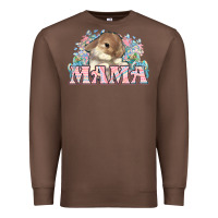 Chestnut Easter Bunny Mama  mother's day Premium Sweatshirt - HowdyJamesFarm