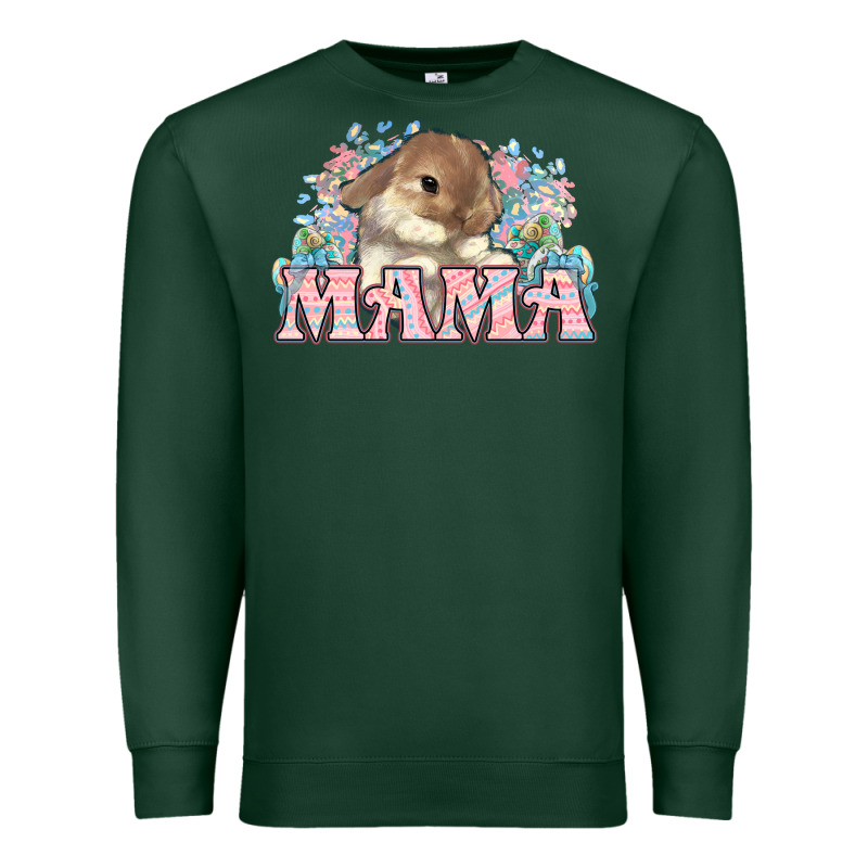 Easter Bunny Mama  Mother's Day Premium Sweatshirt by HowdyJamesFarm | Teevron