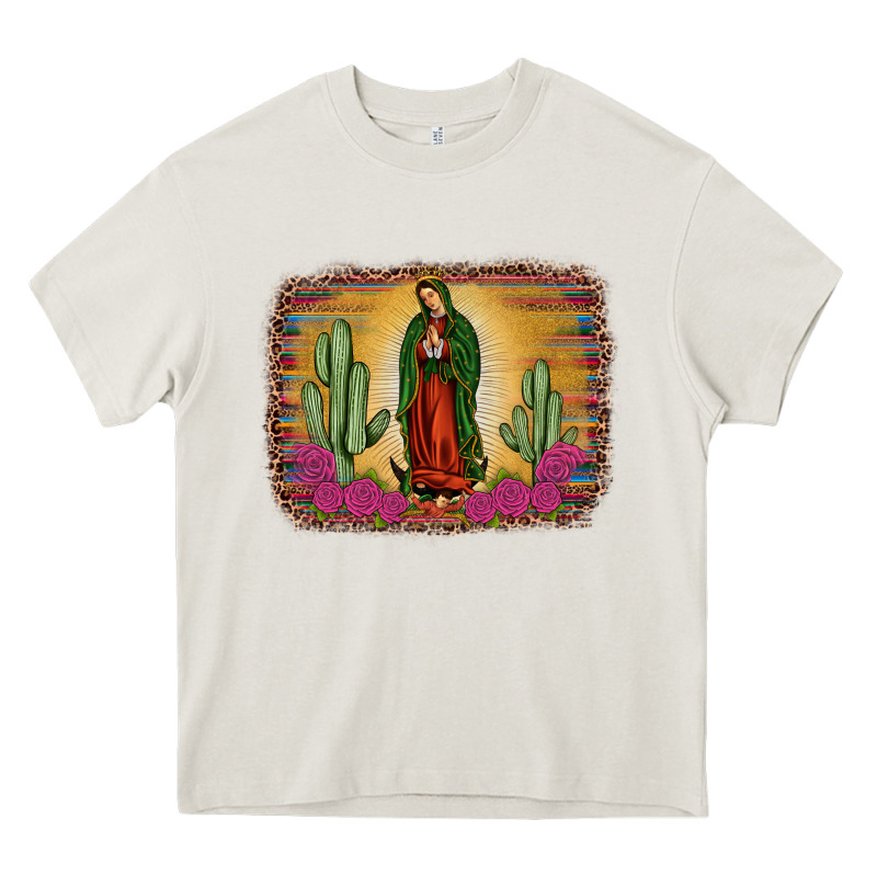 Western Our Lady Of Guadalupe Heavy Core Tee by JahusDesignShop | Teevron