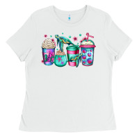 White turtle coffee cups Ladies Tee - Jasminsmagicworld