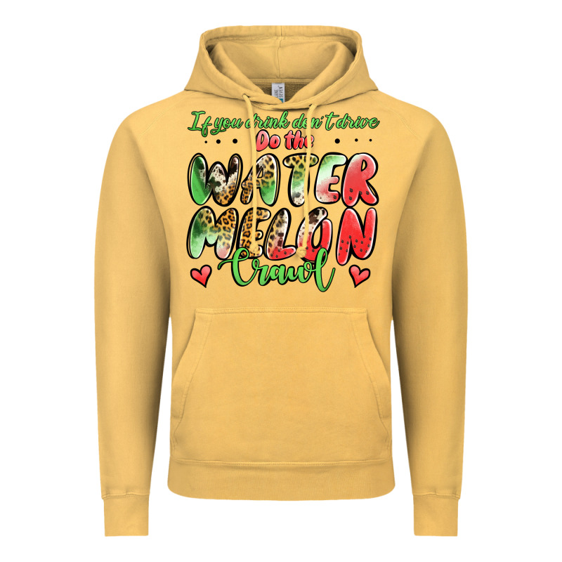 Watermelon Crawl Vintage Hoodie by Jasminsmagicworld | Teevron
