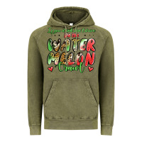 Vintage Olive Watermelon Crawl Vintage Hoodie - Jasminsmagicworld