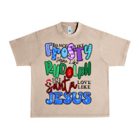 French Oak dance like frosty shine like rudolph Urban Heavy Tee - MaliasSmallBusiness
