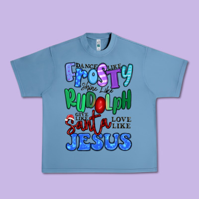 Dance Like Frosty Shine Like Rudolph Urban Heavy Tee Designed By Maliassmallbusiness