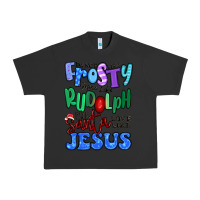 Pigment Black dance like frosty shine like rudolph Urban Heavy Tee - MaliasSmallBusiness