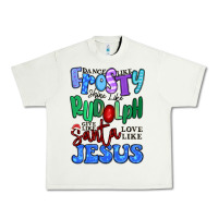 Pistachio dance like frosty shine like rudolph Urban Heavy Tee - MaliasSmallBusiness