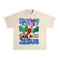 Sandshell dance like frosty shine like rudolph Urban Heavy Tee - MaliasSmallBusiness