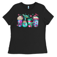 Black turtle coffee cups Ladies Tee - Jasminsmagicworld