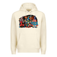 Sandshell i love usa gnomes 4th of july Premium Hoodie - CowGirlArtShop
