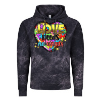 Cloud Black Love needs no words Vintage Hoodie - NancyCooperArtShop