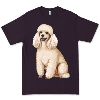 Plum standart poodle Premium Tee - Artiststas