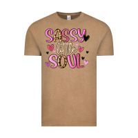 Vintage Coffee sassy little soul Vintage Tee - MaliasSmallBusiness