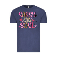 Vintage Denim sassy little soul Vintage Tee - MaliasSmallBusiness