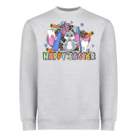 Heather Grey Easter Easter Dental Heavyweight Sweatshirt - LillyAllenDesigns