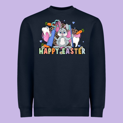 Easter Easter Dental Heavyweight Sweatshirt Designed By Lillyallendesigns