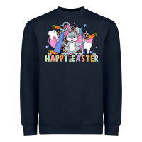 Navy Easter Easter Dental Heavyweight Sweatshirt - LillyAllenDesigns