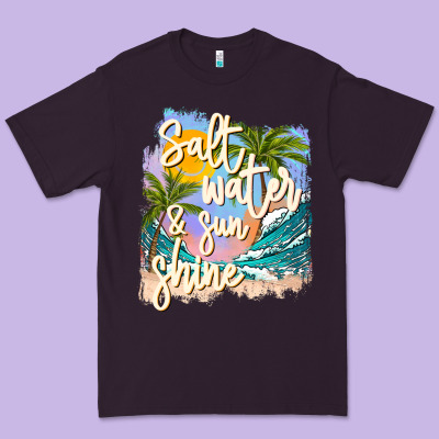 Salt Water Sunshine Premium Tee Designed By Jahusdesignshop