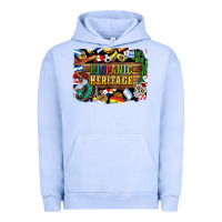Pigment Grape Ice hispanic heritage flags Urban Hoodie - BundleAndBundleShop