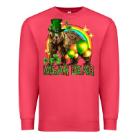 Cardinal St. Patrick's Day mear bear Premium Sweatshirt - HowdyJamesFarm