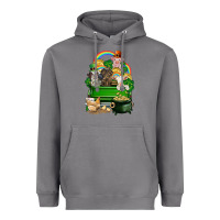 Storm St. Patrick's Day animal truck Heavyweight Hoodie - CowGirlArtShop