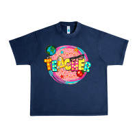 Navy teacher Urban Heavy Tee - NancyCooperArtShop