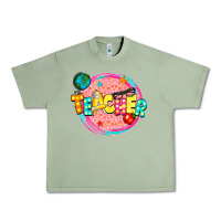 Oil Green teacher Urban Heavy Tee - NancyCooperArtShop