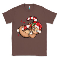 Chestnut cute christmas sloth Classic Tee - MaliasSmallBusiness