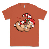 Copper cute christmas sloth Classic Tee - MaliasSmallBusiness