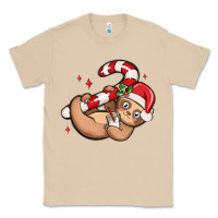 Mushroom cute christmas sloth Classic Tee - MaliasSmallBusiness