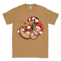 Toasted Coconut cute christmas sloth Classic Tee - MaliasSmallBusiness