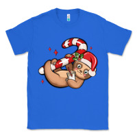 True Royal cute christmas sloth Classic Tee - MaliasSmallBusiness