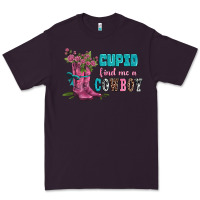 Plum velantines day cupid find me a cowboy Premium Tee - AdoDesignShop