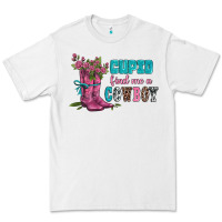 White velantines day cupid find me a cowboy Premium Tee - AdoDesignShop
