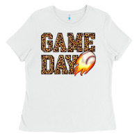White game day baseball Ladies Tee - JahusDesignShop