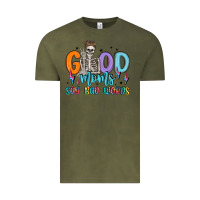 Vintage Olive good moms say bad words Vintage Tee - MaliasSmallBusiness
