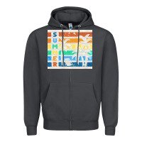 Smoke retro summer Zipper Hoodie - TumblerDesignByShophia