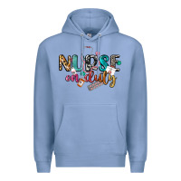 Colony Blue nurse on duty Premium Hoodie - CowGirlArtShop