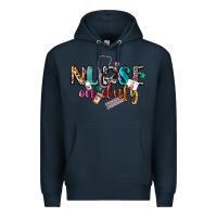 Navy nurse on duty Premium Hoodie - CowGirlArtShop