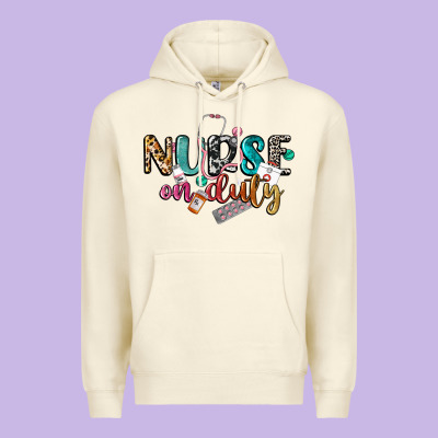 Nurse On Duty Premium Hoodie Designed By Cowgirlartshop