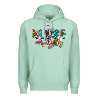 Seafoam nurse on duty Premium Hoodie - CowGirlArtShop