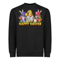 Black Happy Easter Heifers Heavyweight Sweatshirt - LillyAllenDesigns