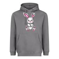 Storm Cute bunny Easter Heavyweight Hoodie - CowGirlArtShop