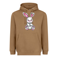 Toasted Coconut Cute bunny Easter Heavyweight Hoodie - CowGirlArtShop