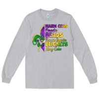 Moon Dust mardi gras parades beads french quarter beignets k Long Sleeve Tee - LillyAllenDesigns