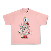 Salmon nurse christmas tree Urban Heavy Tee - MaliasSmallBusiness