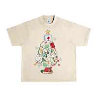 Sandshell nurse christmas tree Urban Heavy Tee - MaliasSmallBusiness