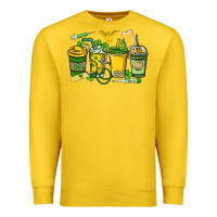 Lemon St. Patrick's Day Nurse coffee cups Premium Sweatshirt - HowdyJamesFarm