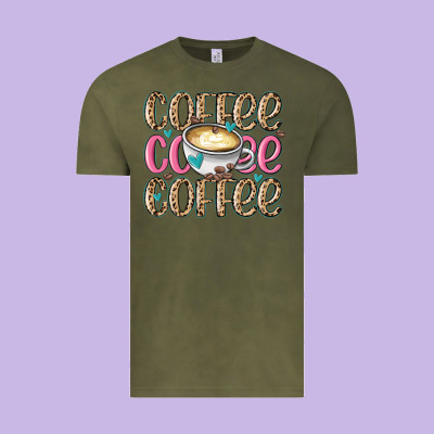 Coffee Coffee Coffee Vintage Tee Designed By Maliassmallbusiness