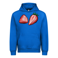 Cobalt strawberries Urban Hoodie - BundleAndBundleShop